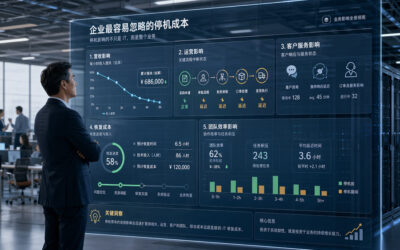 企业最容易忽略的停机成本，不只是系统中断